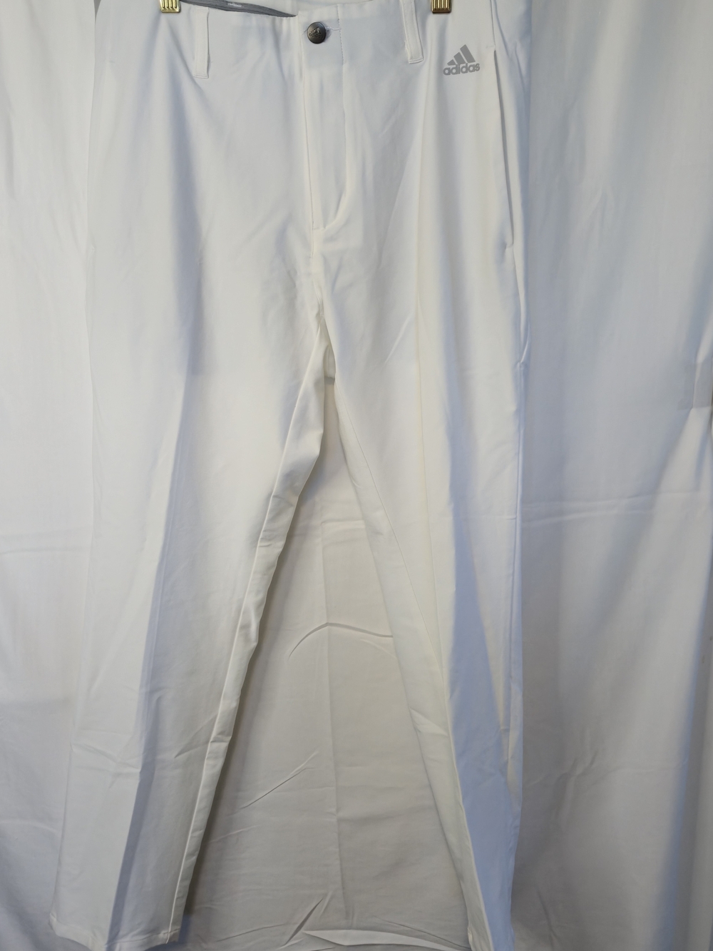 Adidas Pants Men 32x30 White Ultimate 365 Golf Comp Tape 0590